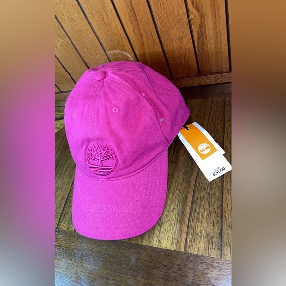 NWT TIMBERLAND PINK CAP - Picture 4 of 12